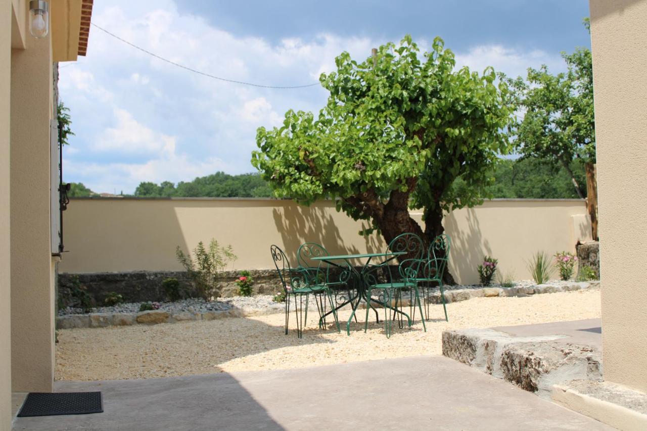 Le Clos Des Muriers Saint Alban Auriolles Exteriör bild